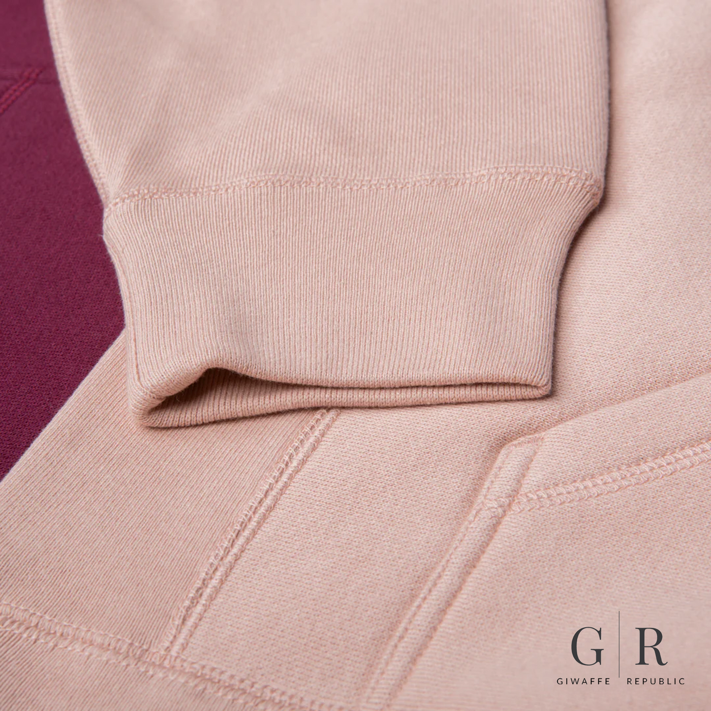 Legend Premium Heavyweight Cross Grain Hoodie - Bubblegum
