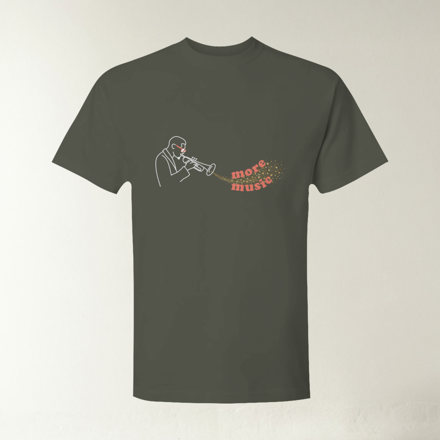 Heavyweight Casual Tee - More Music