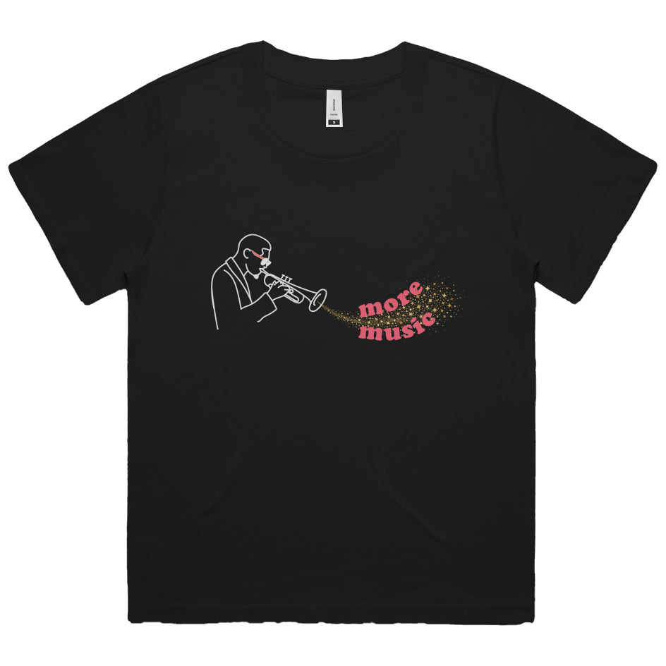 More Music - Martina Cotton Tee