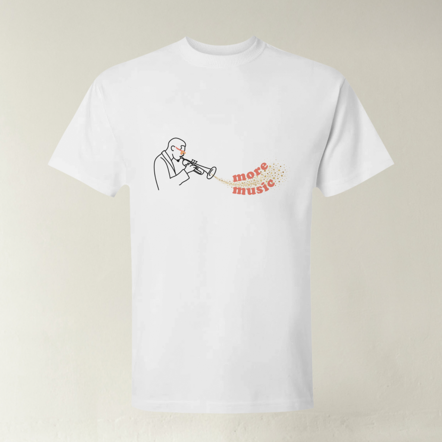 Heavyweight Casual Tee - More Music