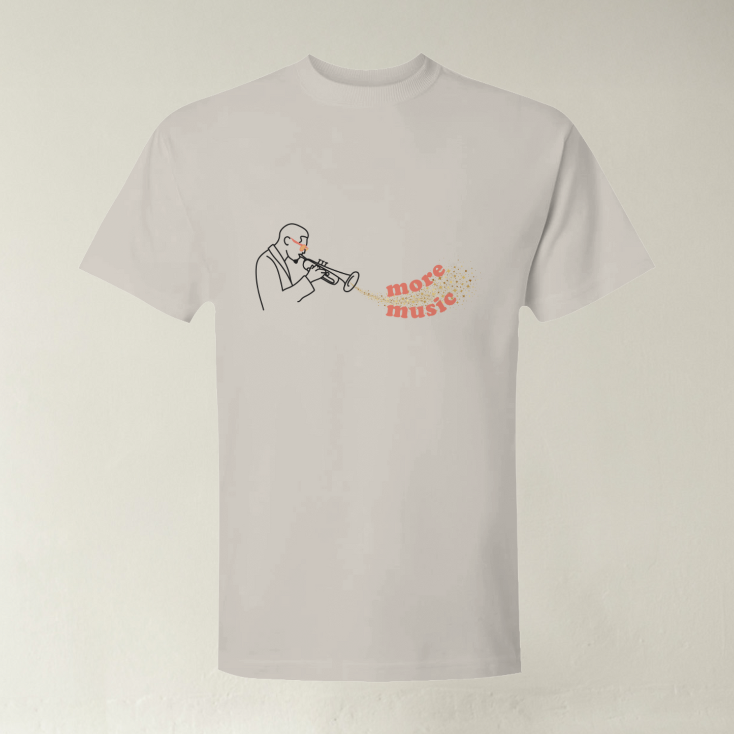 Heavyweight Casual Tee - More Music