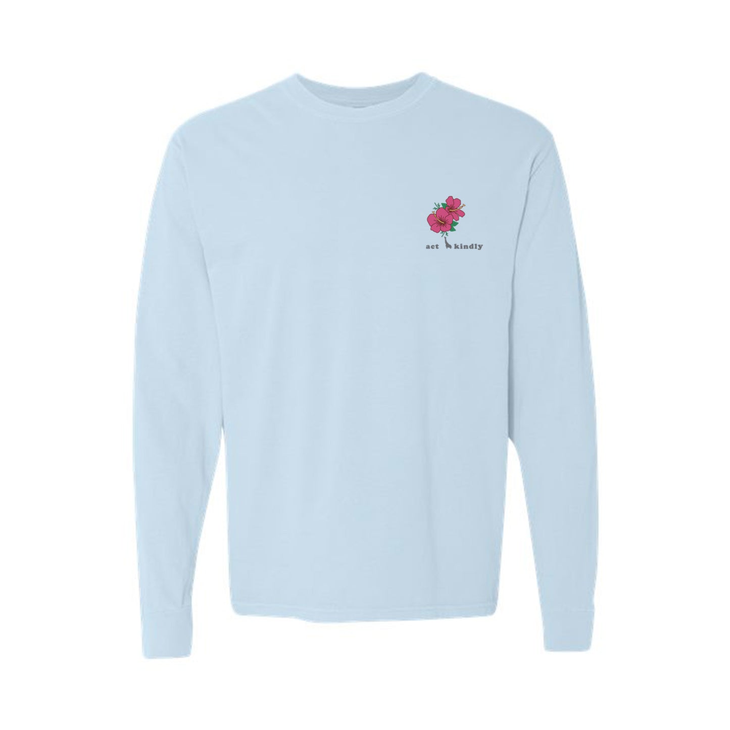 Pigment Dyed Heavyweight Long Sleeve Tee - Act Kindly