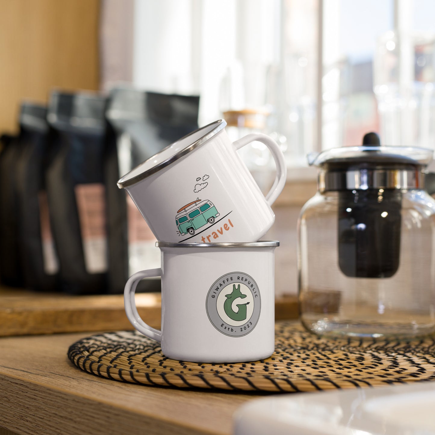 Enamel Mug - More Travel