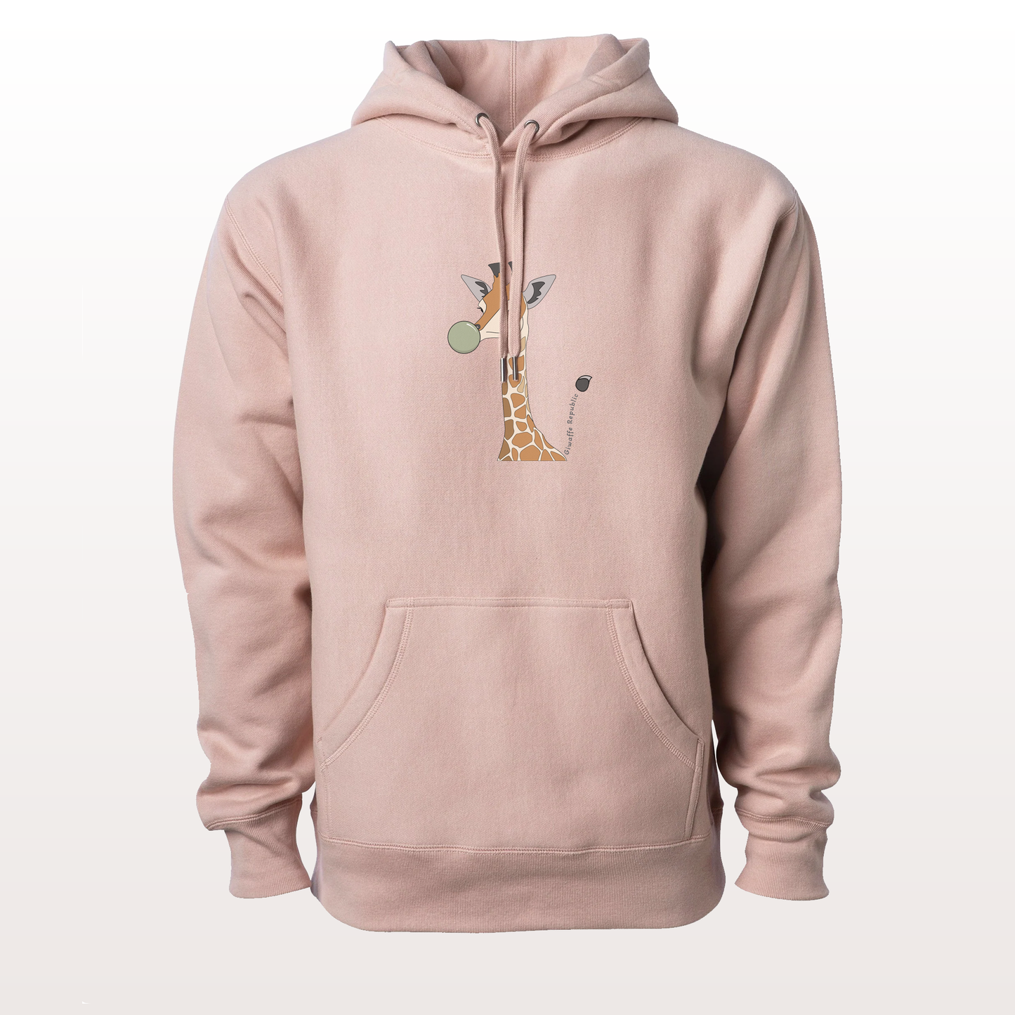 Premium Cross Grain Hoodie in Bubblegum