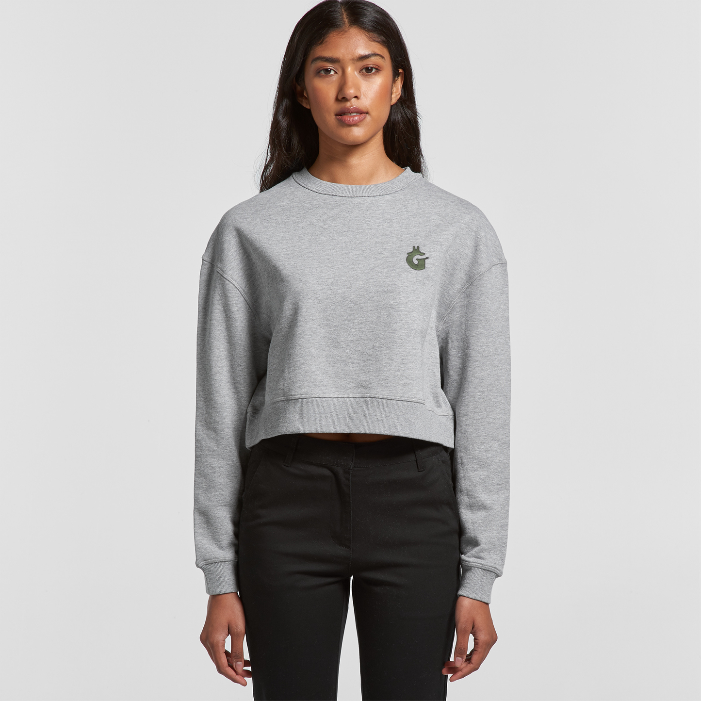 Casual Crop Crewneck - Giwaffe