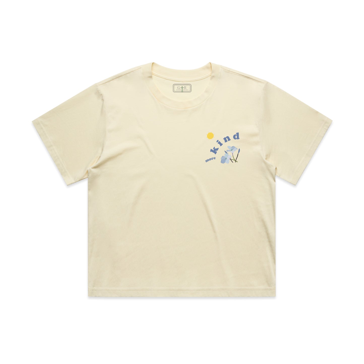 Casual Crop Tee - More Kind