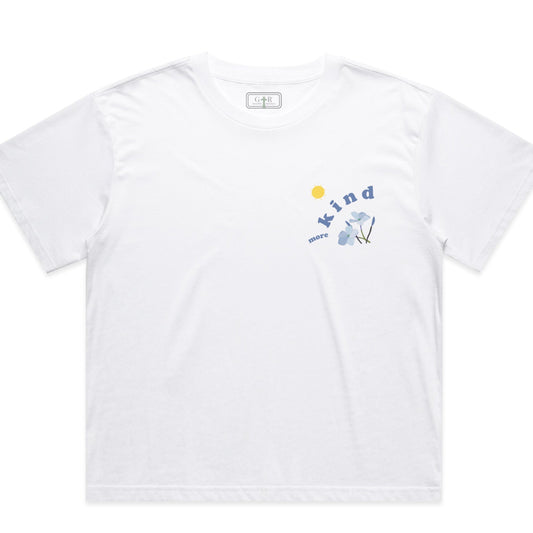 Casual Crop Tee - More Kind