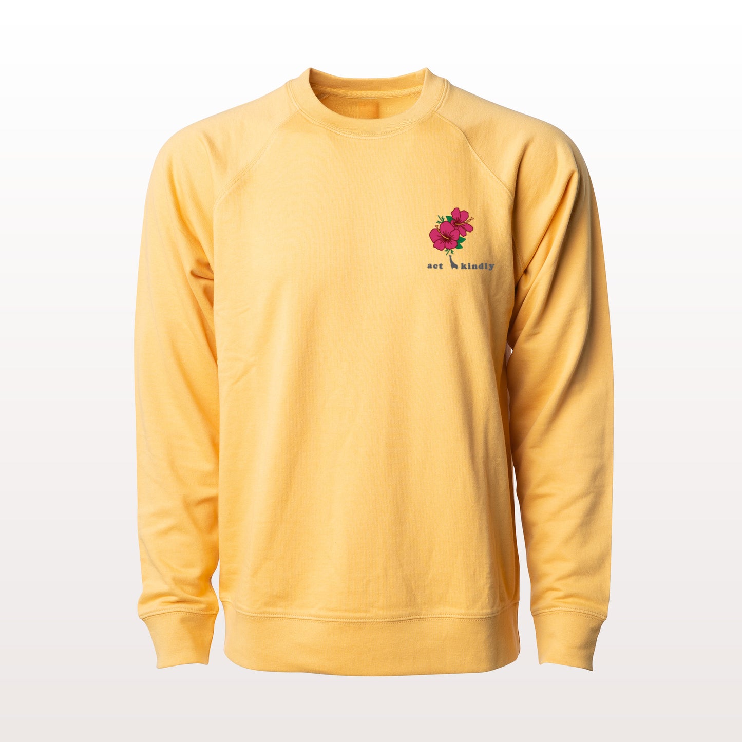 Loopback Terry Crewneck Sweatshirt - Act Kindly