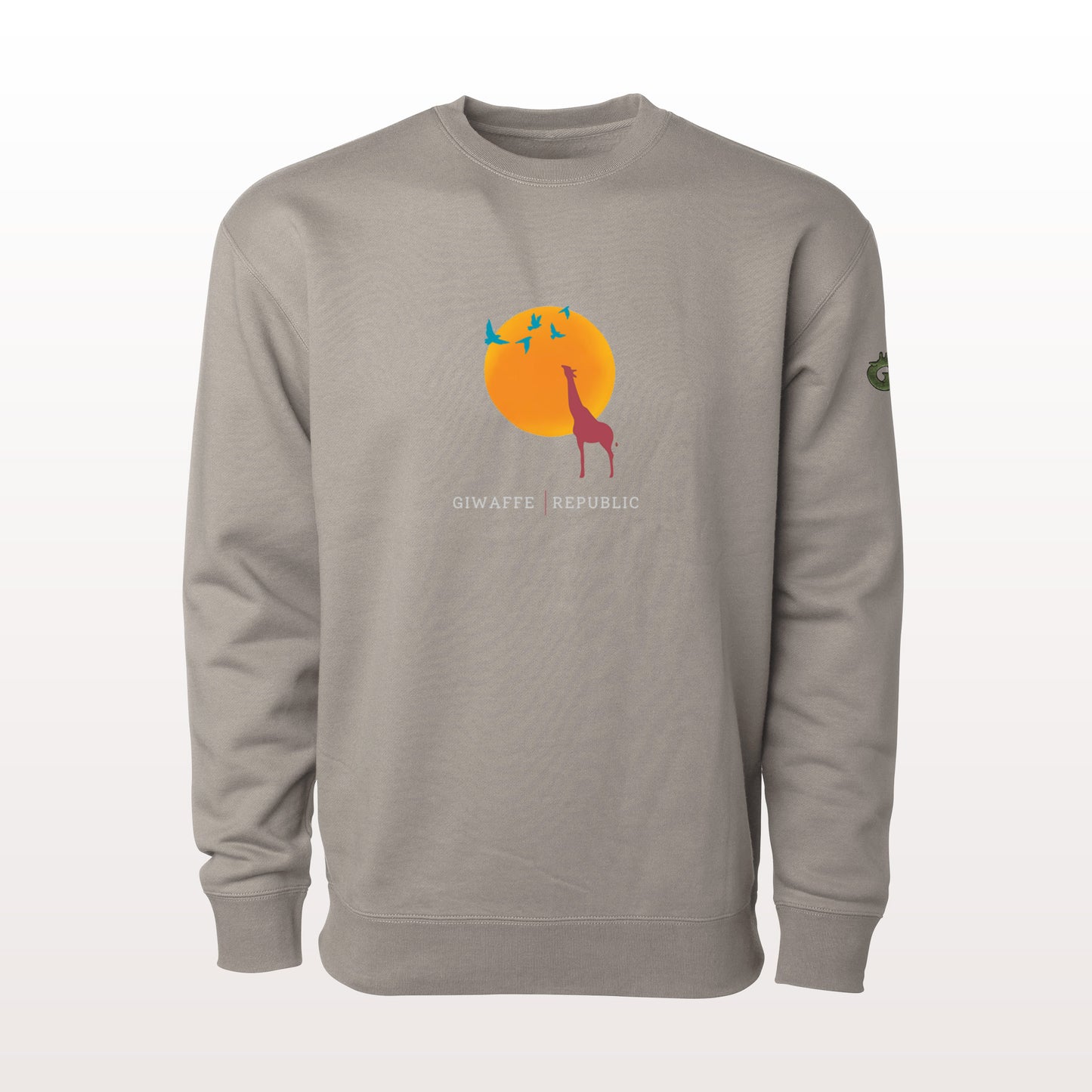 Luxe Sweatshirt - Sunrise & birds