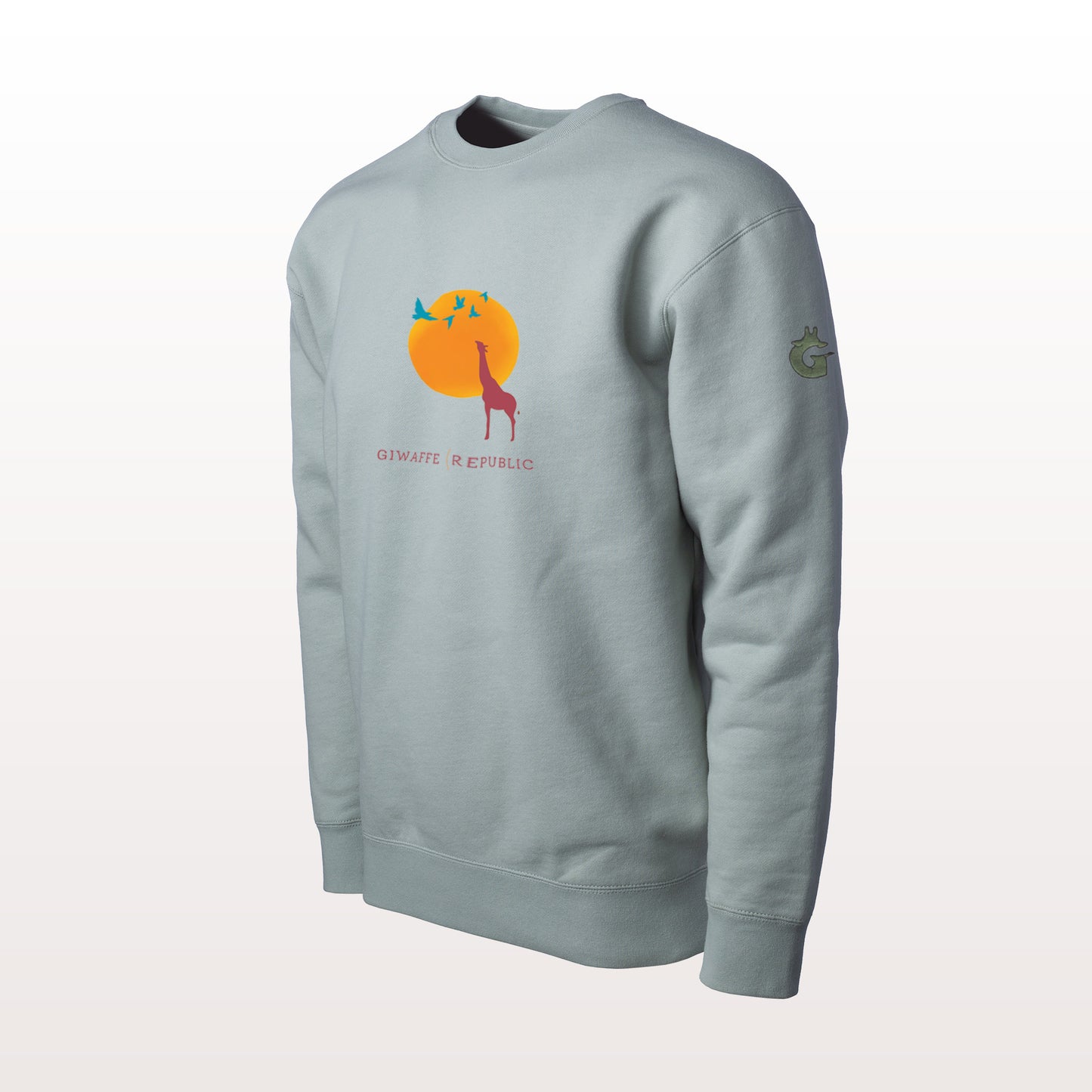 Luxe Sweatshirt - Sunrise & birds