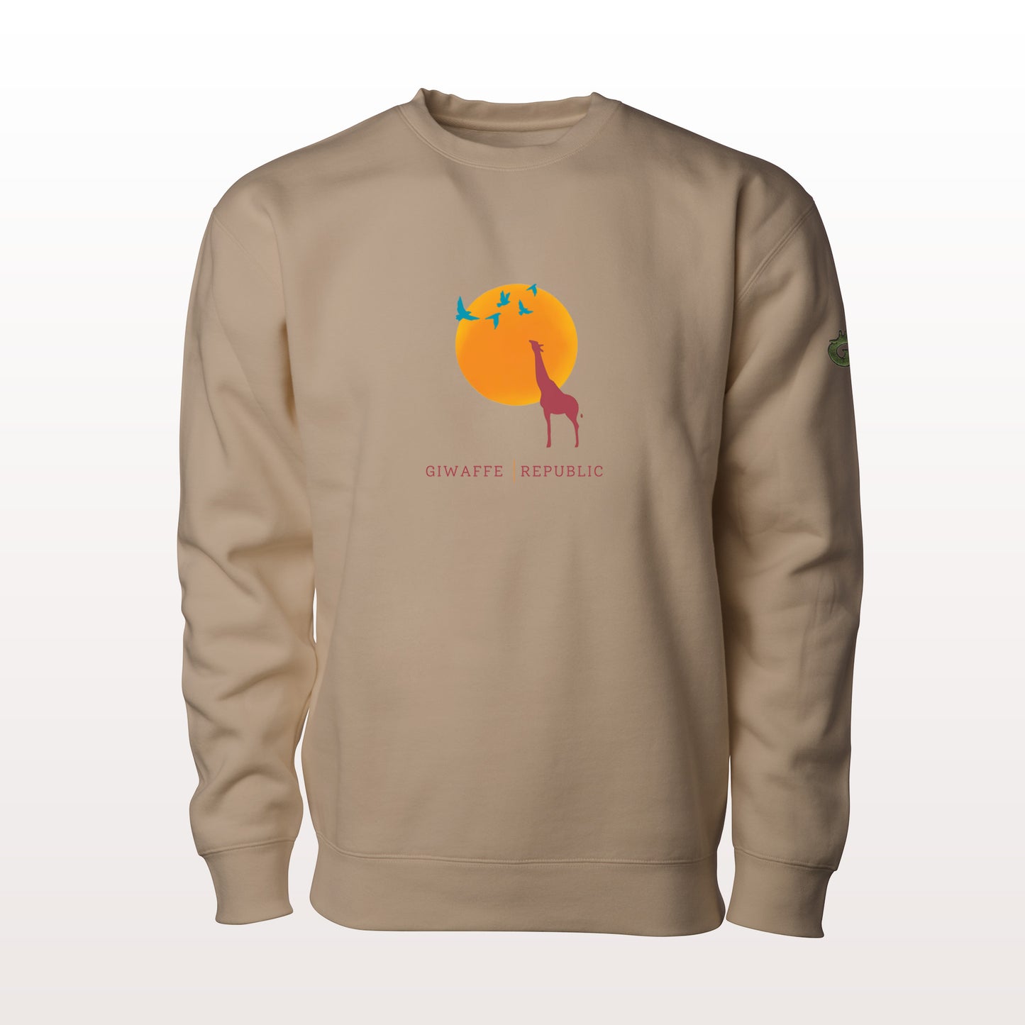 Luxe Sweatshirt - Sunrise & birds