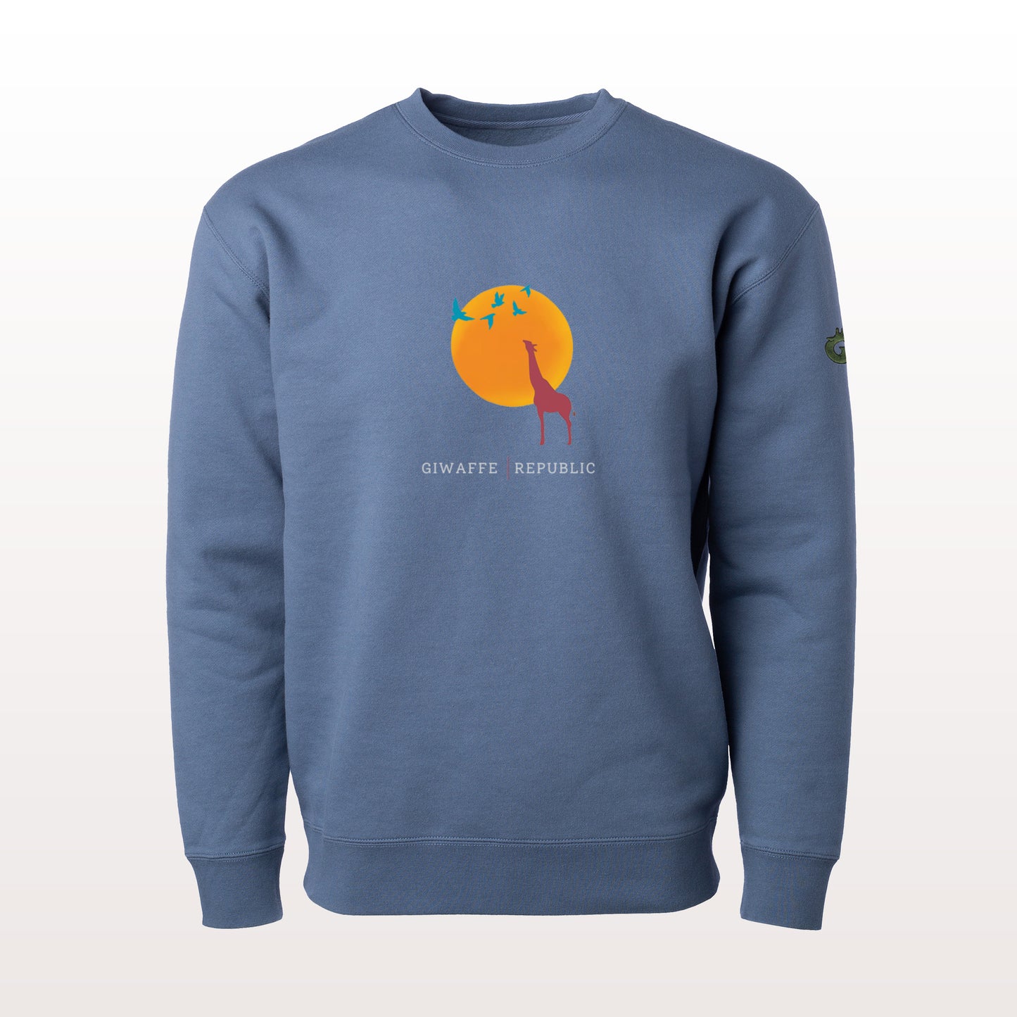 Luxe Sweatshirt - Sunrise & birds