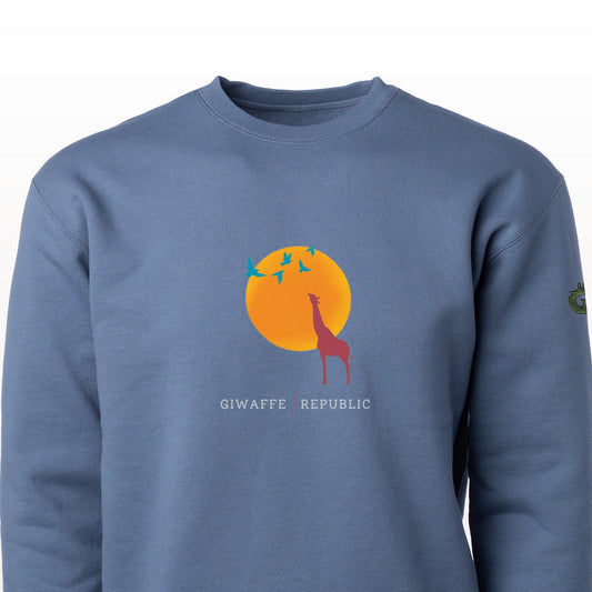 Luxe Sweatshirt - Sunrise & birds