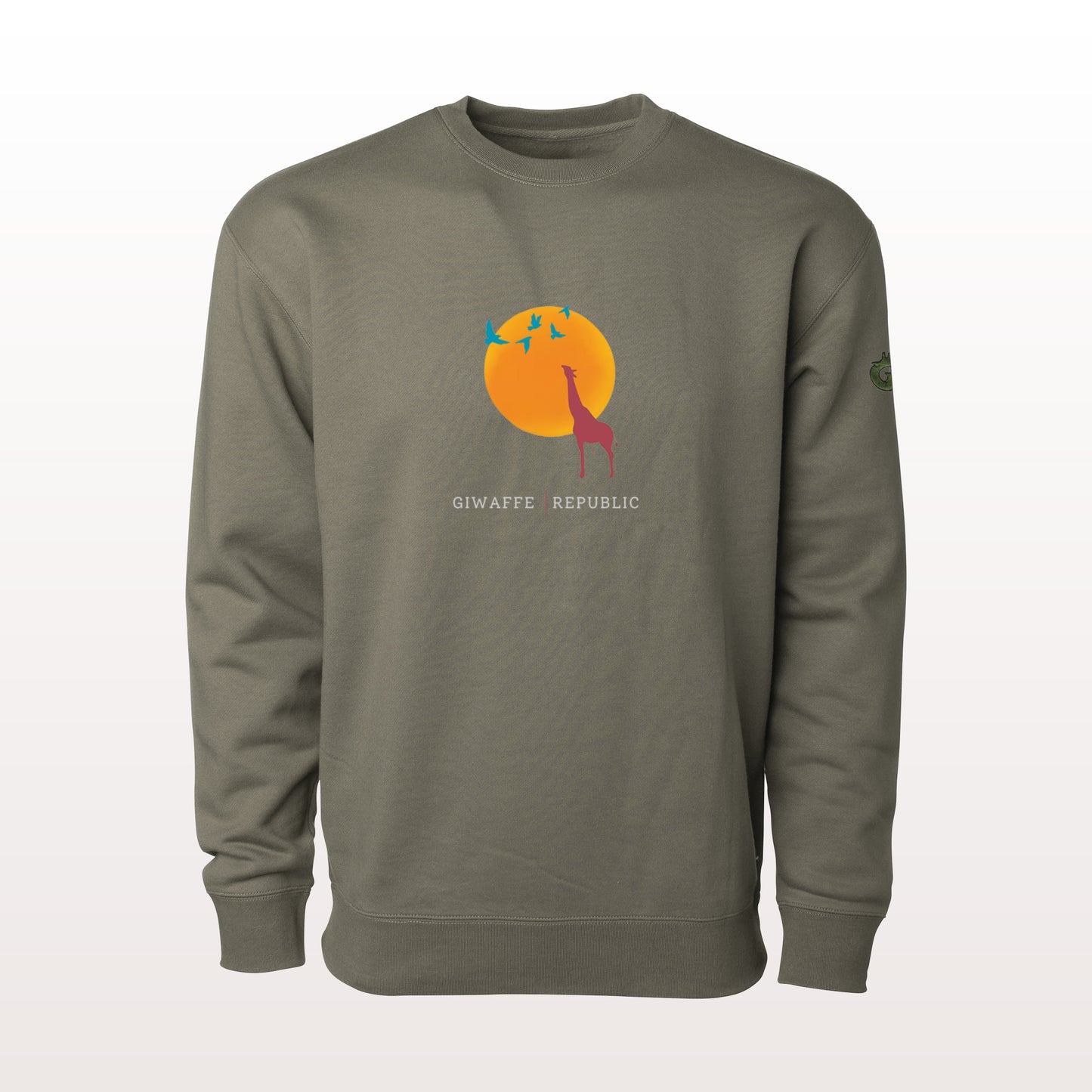 Luxe Sweatshirt - Sunrise & birds