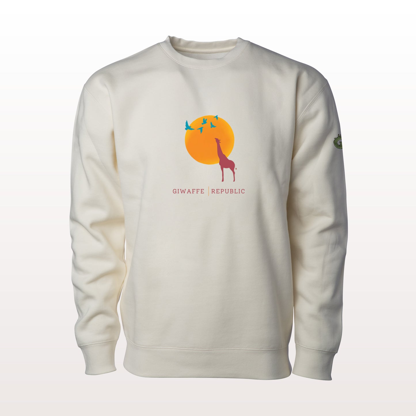 Luxe Sweatshirt - Sunrise & birds