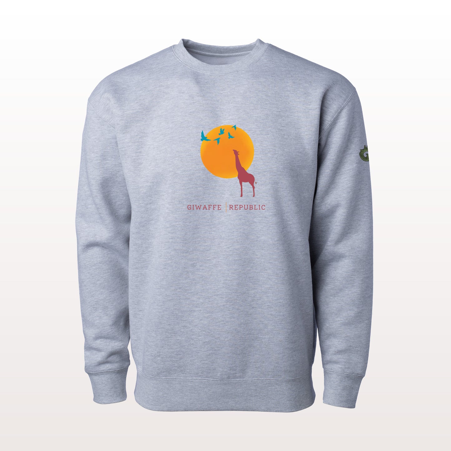 Luxe Sweatshirt - Sunrise & birds