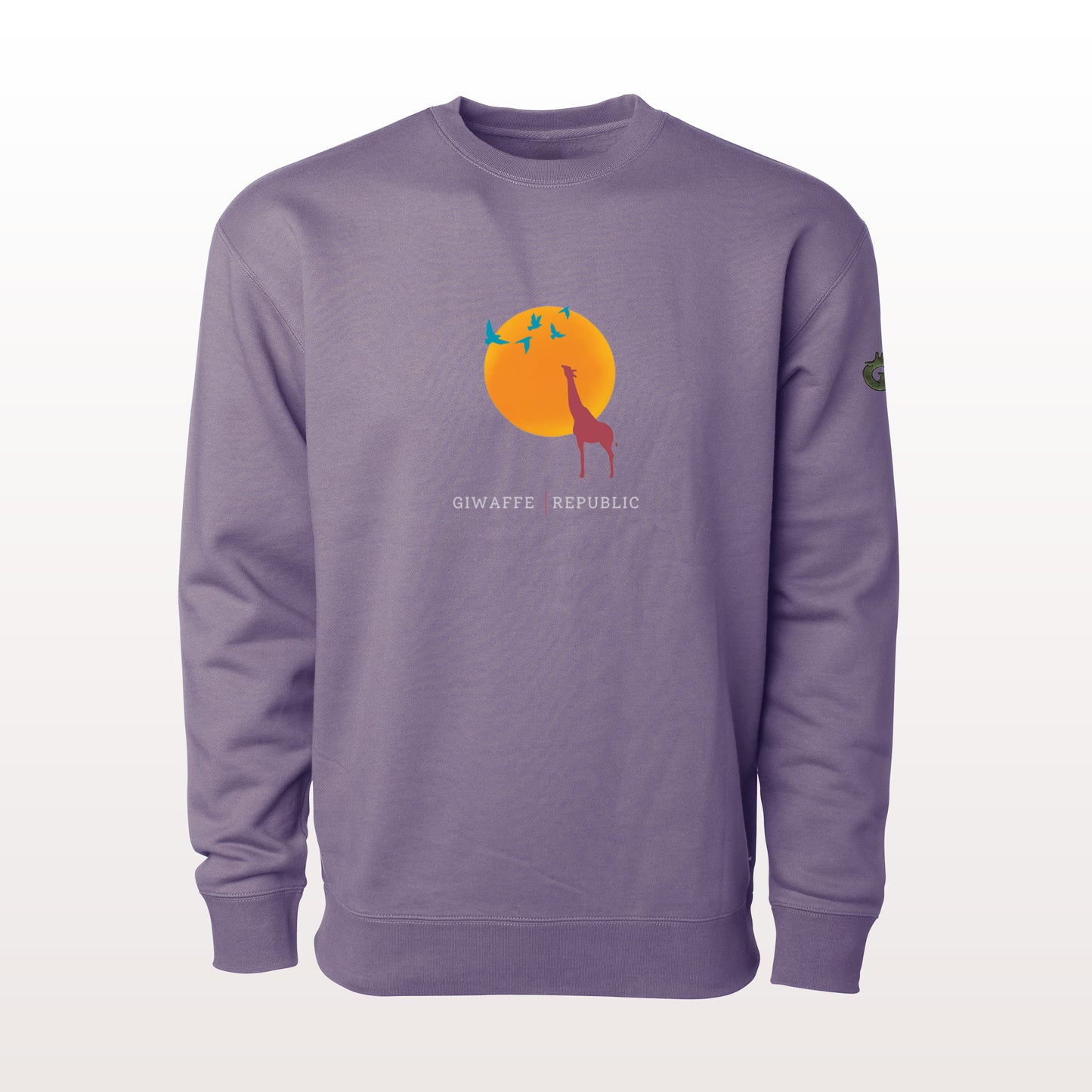 Luxe Sweatshirt - Sunrise & birds