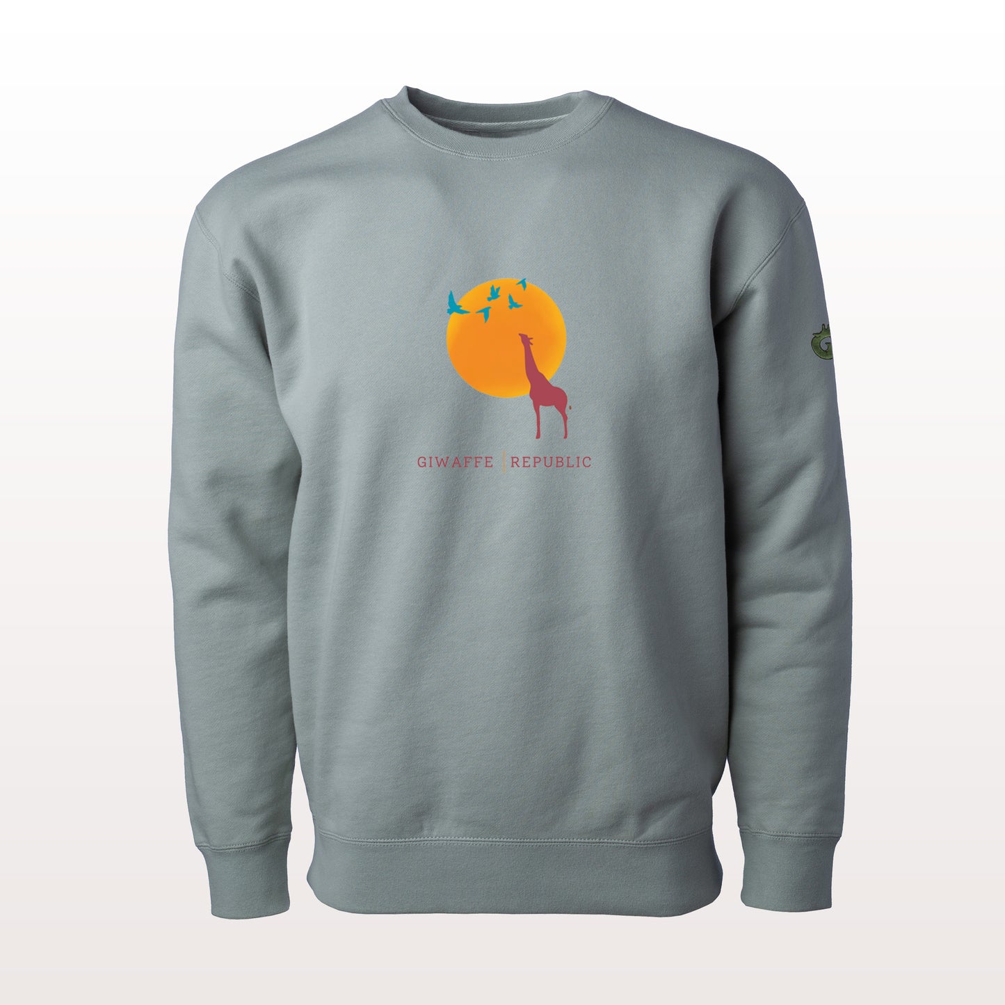 Luxe Sweatshirt - Sunrise & birds