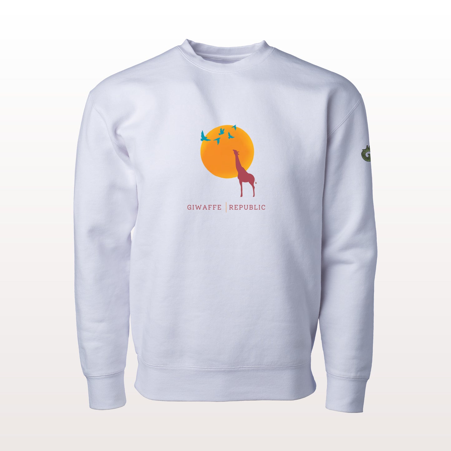 Luxe Sweatshirt - Sunrise & birds