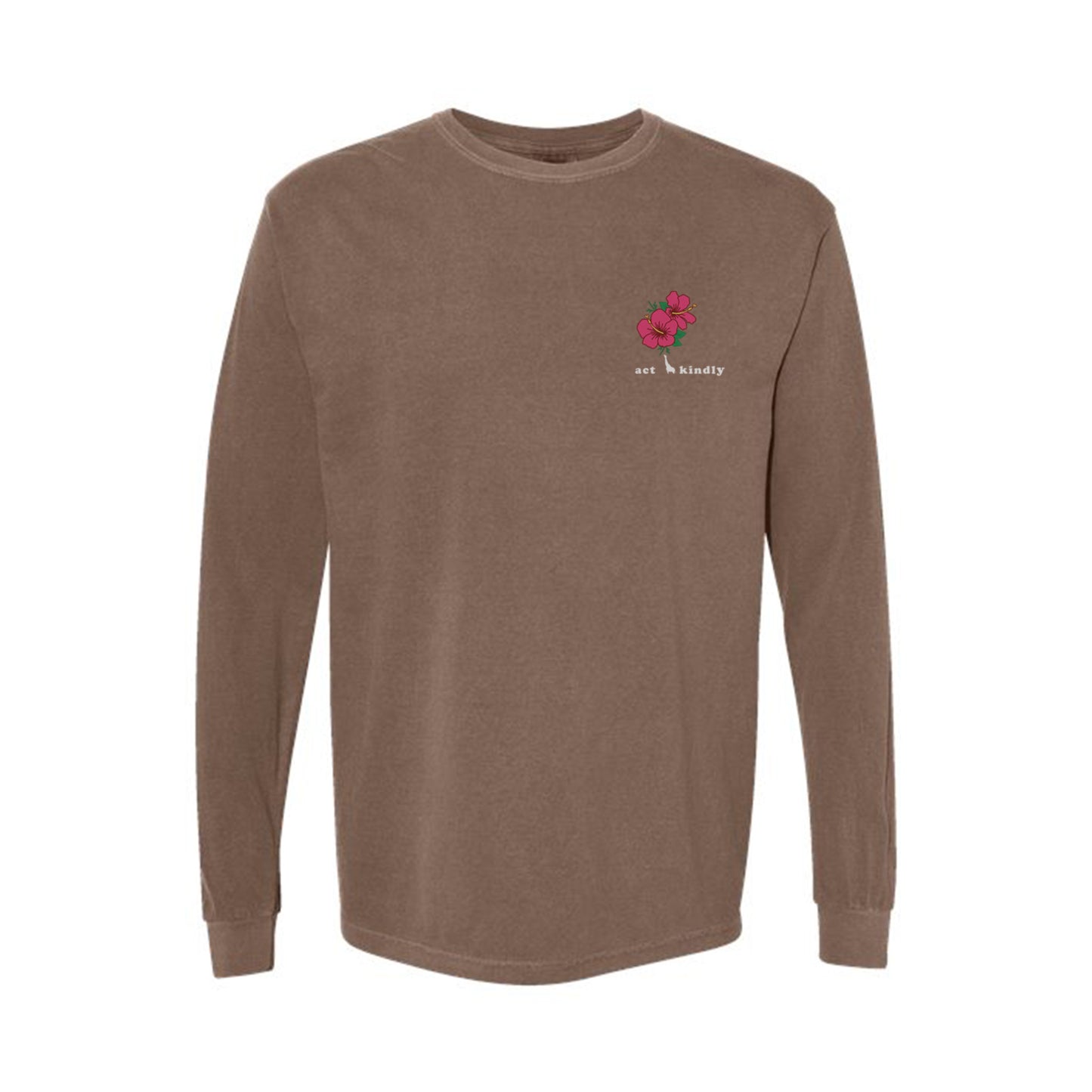 Pigment Dyed Heavyweight Long Sleeve Tee - Act Kindly