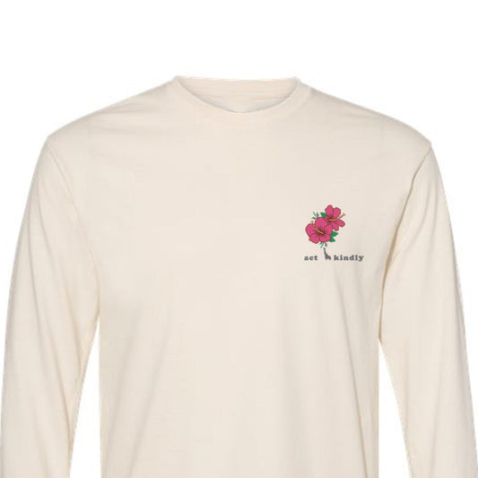 Pigment Dyed Heavyweight Long Sleeve Tee - Act Kindly