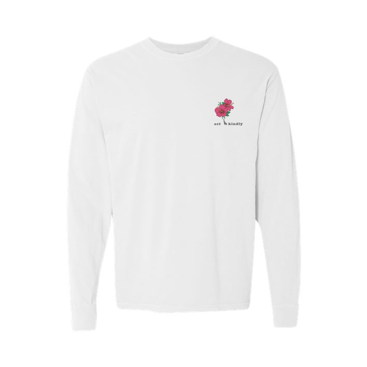 Pigment Dyed Heavyweight Long Sleeve Tee - Act Kindly