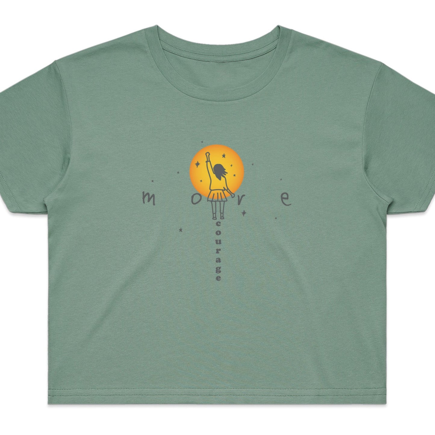 Alley Crop Tee - More Courage