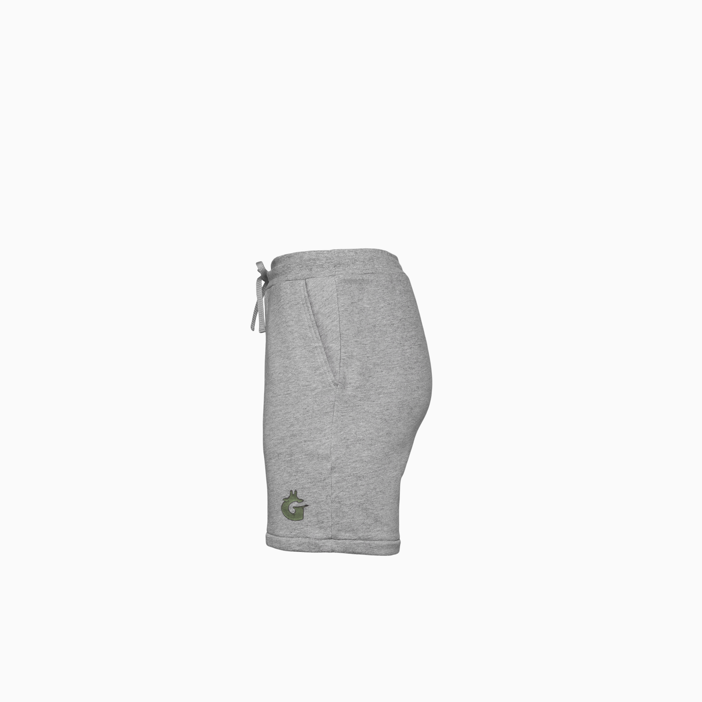 Sponge Fleece Shorts - Giwaffe emroidered patch