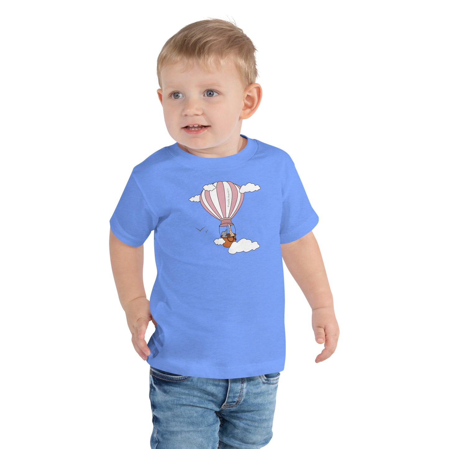 Toddler Short Sleeve Staple Tee - Voyage print