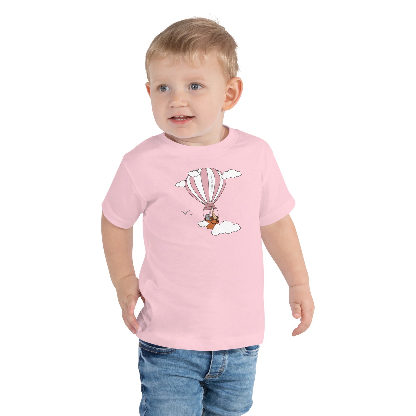 Toddler Short Sleeve Staple Tee - Voyage print