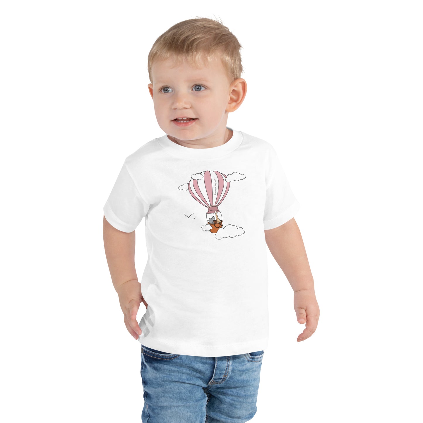 Toddler Short Sleeve Staple Tee - Voyage print