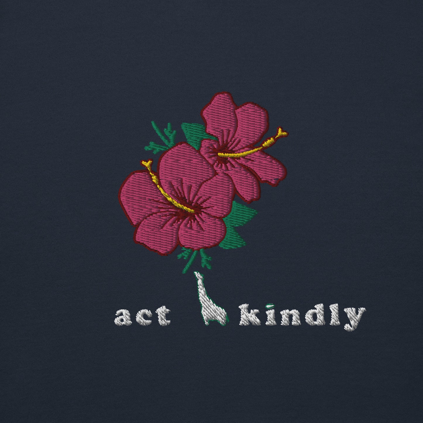 Comfort Sweatshirt - Act Kindly Embroidery