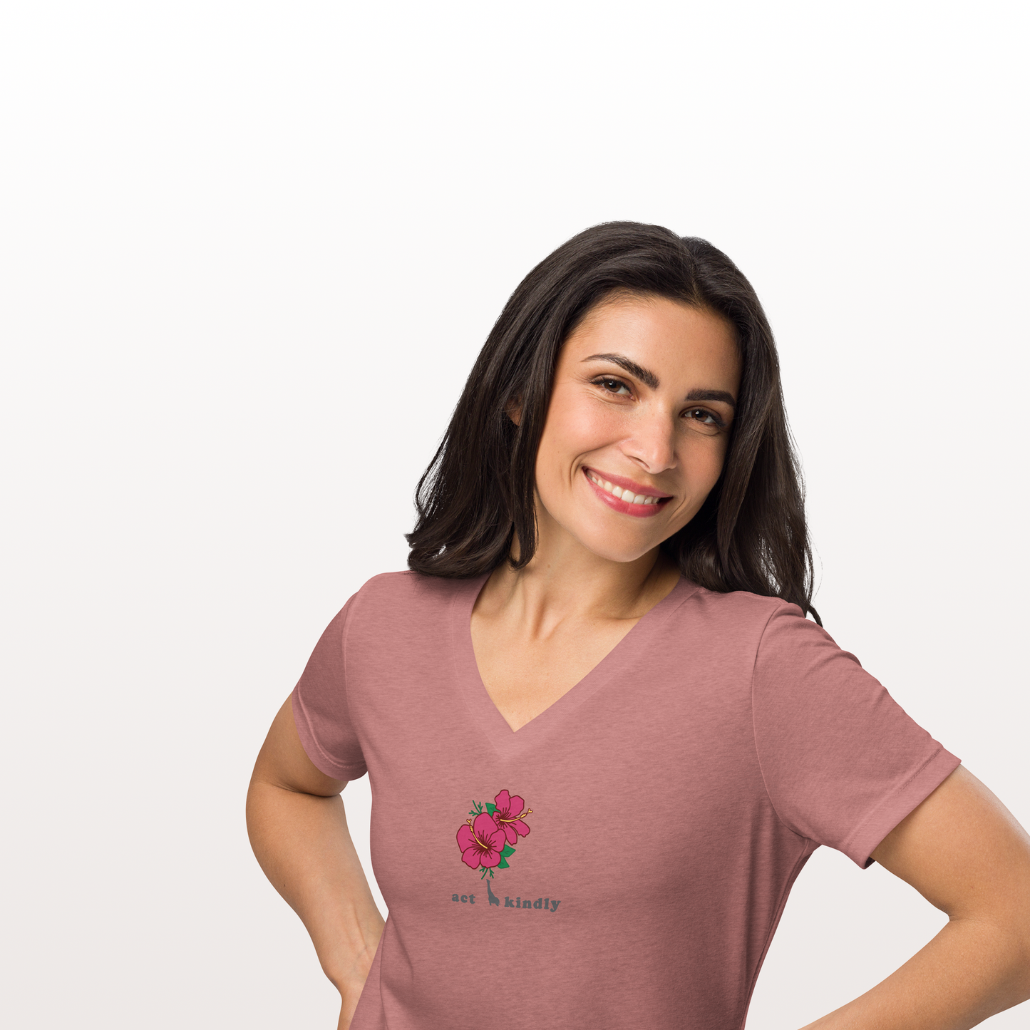 Women’s Relaxed V-neck Tee